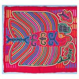 Guna Mola Panel Large Fish in Cap