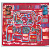 Guna Mola Panel Lunar Landing Module with Astronauts