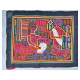Guna Mola Panel Nativity Scene