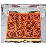 Guna Mola Blouse Rotating Hooked Cross