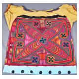 Guna Mola Blouse X Form Composition