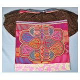 Guna Mola Blouse Abstract Botanical