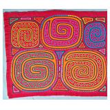 Guna Mola Panel Five Spirals