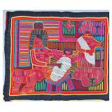 Guna Mola Panel Holy Family Nativity Narrative