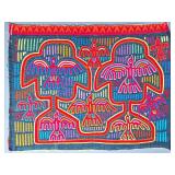 Guna Mola Panel Flock of Thunderbirds