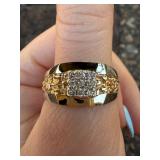 Men's Nugget Style Ring