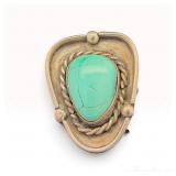Native American Sterling Silver Turquoise Ring