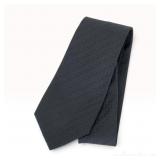 Christian Dior Monsieur Black Silk Monogram Jacquard Necktie