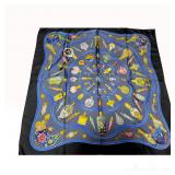 Hermes Qu'importe le flacon Silk Scarf by Catherine Baschet