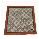Paolo Gucci Vintage Geometric Motif Cotton Handkerchief
