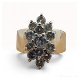 14k Diamond Ring
