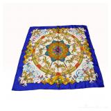 Hermes Luna Park Silk Jacquard Carre 90 Scarf
