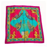 Hermes Les Bissones de Venise Silk Twill Scarf