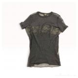Jean Paul Gaultier Homme Trompe l'Oeil Lace Mesh T-Shirt