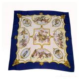 Hermes Les Chevaux des Moghols Silk Scarf