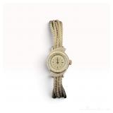 Bulova 10k White Gold Watch