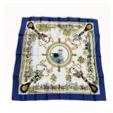 Hermes Grands Attelages Silk Scarf by Philippe Ledoux