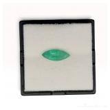 1.29 Carat Marquise Natural Emerald