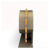 Sterling Silver Citrine Bracelet