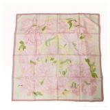 Hermes Les Pivoines Silk Scarf by Christiane Vauzelles