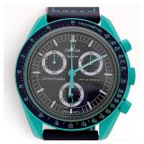 Omega x Swatch MoonSwatch Mission on Earth Polar Lights Bioceramic Wristwatch Ref. SO33L103