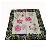 Gucci Flora Motif Silk Square Scarf