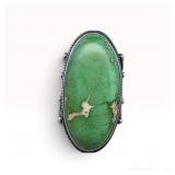 Native American Sterling Silver Turquoise Ring