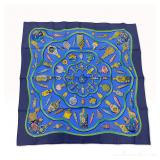 Hermes Qu'importe le flacon... Silk Carre 90 Scarf with Original Box