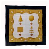 Bvlgari Giardino D Amore Silk Square Scarf by Daniele Pozzigoni