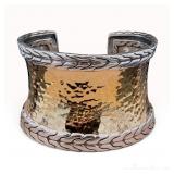 John Hardy 925/22k Cuff Bracelet