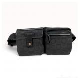 Salvatore Ferragamo Gancini Monogram Canvas Belt Bag