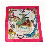 Hermes Le Timbalier Silk Carre 90 Scarf