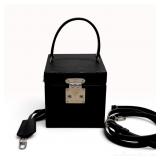 Louis Vuitton Black Epi Leather Bleecker Box Handbag