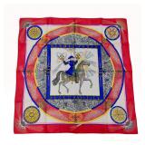 Hermes Paris Feux D'Artifice 150th Anniversary Silk Jacquard Scarf