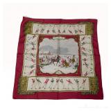Hermes Les Plaisirs du Froid 90cm Silk Twill Scarf