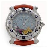 Chopard Happy Sport Happy Fish Stainless Steel Quartz Wristwatch Ref. 27/8923