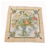 Hermes Regina Silk Carre 90 Scarf by Leila Menchari