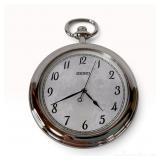 Seiko JAL Commemorative Sterling Silver Pocket Watch Reference 7N01-0030