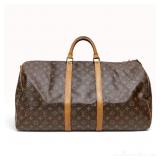 Louis Vuitton Monogram Keepall 60 Travel Bag