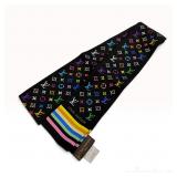 Louis Vuitton Monogram Multicolore Silk Bandeau Scarf