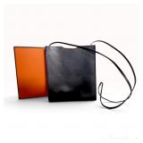 Hermes Black Box Calf Onimaitou Crossbody Bag with Box