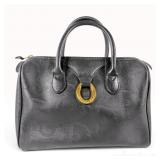 Christian Dior Vintage Black Diorissimo Monogram Boston Bag