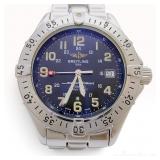 Breitling Colt Superocean A17350 Blue Stainless Steel Wristwatch 40.5mm with Case and Manuals