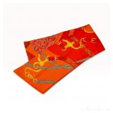 Hermes Festival Des Amazones Maxi-Twilly Silk Scarf