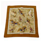 Hermes Cols-Verts Silk Scarf Designed by Xavier de Poret