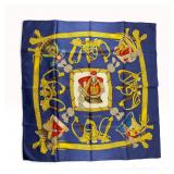 Hermes Grand Uniforme Silk Scarf designed by Joachim Metz