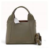 Furla Gilda Medium Grained and Smooth Leather Tote Bag