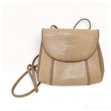 Yves Saint Laurent Vintage Lizard Skin Leather Crossbody Bag