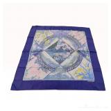 Hermes Giverny Silk Twill Scarf