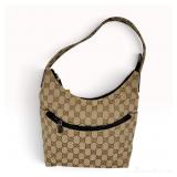 Gucci Small GG Monogram Canvas Shoulder Bag